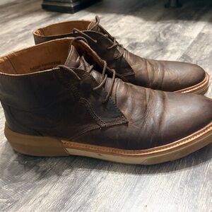 Lucchese Dark Brown Chukka Boots